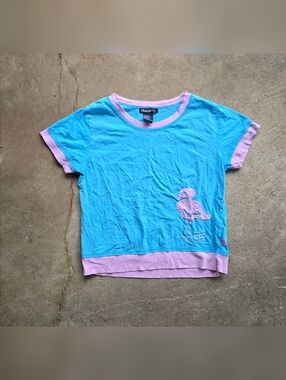 vtg y2k mudd flamingo baby tee